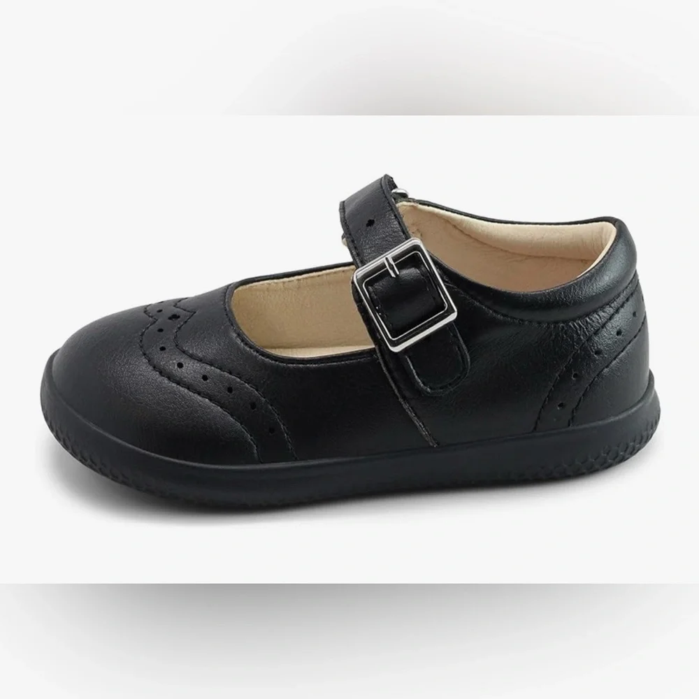 Livie & Luca Classic Black Kids Libra Mary Jane Shoes size 9 NWOT